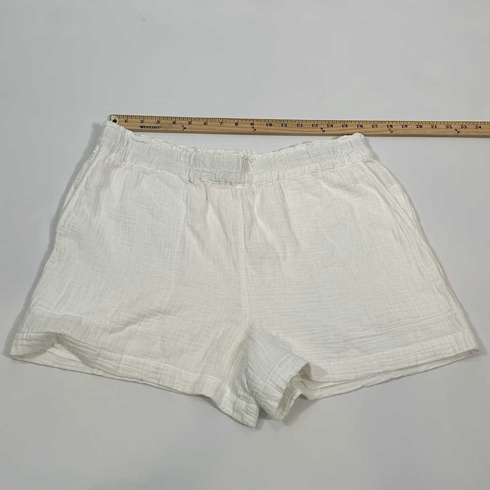 Rails Leighton Short Size Xl White Relaxed Fit Sm… - image 4